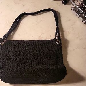 Black handbag